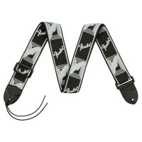 Fender Strap 2" Monogramm Black/Light Grey/Dark Grey