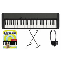 Casio CT-S1BK Casiotone Keyboard Schwarz Set