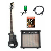 Höfner Shorty Deluxe E-Gitarre BK Set