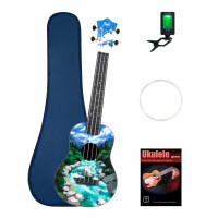 Flight TUC30 Slovenia Travel Konzert Ukulele Set