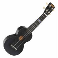 Mahalo Kahiko PLUS Serie Sopran-Ukulele Wide Neck Trans Black