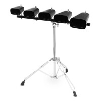 XDrum Cowbell Set con stand - Campanaccio