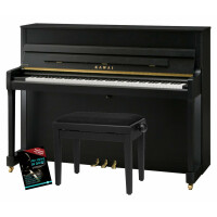 Kawai E-200 SB Klavier Set Schwarz matt