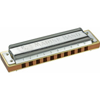 Hohner Marine Band Classic Mundharmonika A-Moll harmonisch