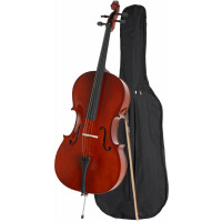 Classic Cantabile CP-100 Cello 4/4 SET avec sac + Archet