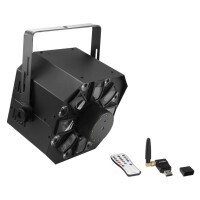 Eurolite LED FE-1750 Hybrid Laserflower QuickDMX Set