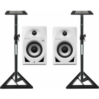 Pioneer DJ DM-40D Weiß Paar Set