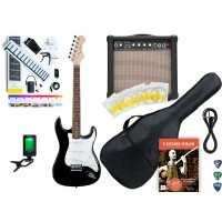 Rocktile E-Gitarre Strat + Fret Zealot Trainer Set