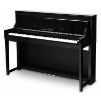 Classic Cantabile UP-1 SH Upright E-Piano Schwarz hochglanz