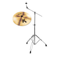 Zildjian K 19" Dark Crash Thin + Galgenbeckenständer SET