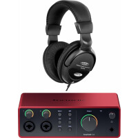 Focusrite Scarlett 4i4 (4th Gen) Set