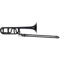 Classic Cantabile MardiBrass Kunststoff Bb/F-Quartposaune matt-schwarz  - Retoure (Zustand: sehr gut)