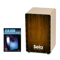 Sela Varios Cajon Brown Set inkl. Cajonschule