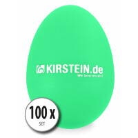 100x Kirstein ES-10G Egg Shaker verde Medium-Heavy Set