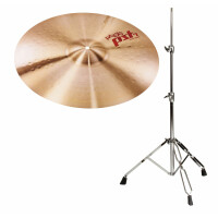 Paiste PST 7 16" Heavy Crash + Beckenständer Set