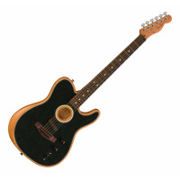 Fender Acoustasonic Player Telecaster Brushed Black - Retoure (Zustand: gut)