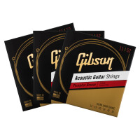 Gibson SAG-PB11 Phosphor Bronze Acoustic 011-052 3er Set