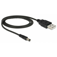 Delock Kabel USB Typ A auf DC 5,5 x 2,1 mm Hohlstecker 1 m