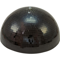 Eurolite Spiegel-Halfronde Discobal 50 cm Zwart Gemotoriseerd