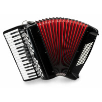 Classic Cantabile acordeon de 72 bajos "Secondo V" negro