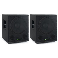 Pronomic SA-18 SUB Set de 2 subwoofers activos