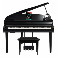 Yamaha CLP-765 GP Digitalflügel Set Schwarz Hochglanz