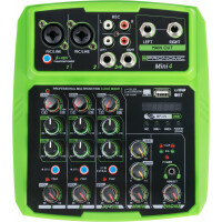 Pronomic Mini4 4-kanaals USB-mixer