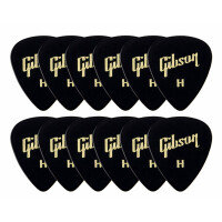 Gibson APRGG-74H Pick Standard Heavy 12er Pack