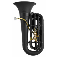 Classic Cantabile MardiBrass Tuba de plástico en Sib Negro Mate