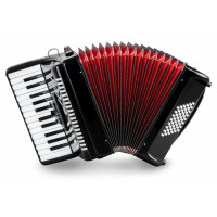 Classic Cantabile 48 Bas Accordeon "Secondo V" zwart