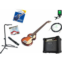 Höfner Shorty Violin Bass Sunburst Starter Set