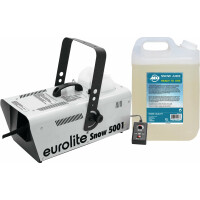 Eurolite Snow 5001 Schneemaschinen Set inkl. Snow Fluid 5L