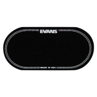 Evans EQPB2 EQ Patch Fellschoner Schwarz Double