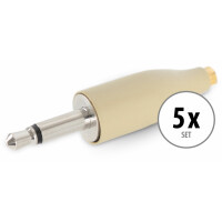 Pronomic Funk-Adapter L1 5x Set