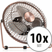 Stagecaptain TV-60U MkII 6" Ventilatore da tavolo 10x Set