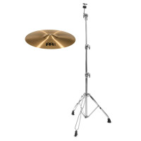 Meinl Pure Alloy 18" Medium Crash + gerader Beckenständer SET