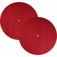 Dynavox PM2 Slipmat Rot 2er Set