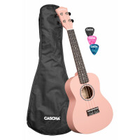 Cascha Konzert Ukulele Linde Pink