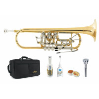 Lechgold BTR-19L Bb-Konzerttrompete Deluxe Set