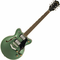 Gretsch G2655 Streamliner Center Block Jr. Double-Cut with V-Stoptail Steel Olive