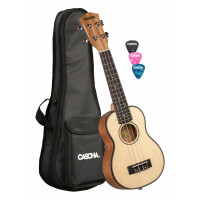 Cascha Sopran Mahagoni Ukulele Set