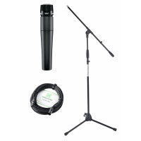 Shure SM 57-LCE Mikrofon Stativ Set