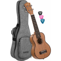 Cascha Premium Sopran Mahagoni Ukulele Set