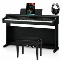 Kawai KDP120 B Digitalpiano Premium Schwarz satiniert Set