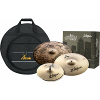 Zildjian ACITYP248 A Zildjian City Cymbal Pack mit Beckentasche