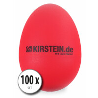 Kirstein ES-10R Egg Shaker rosso Set 100 pezzi