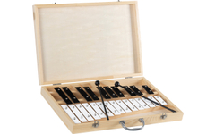 Classic Cantabile GSH-25 Glockenspiel Avec Coffret En Bois Chromatique