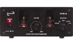Dynavox TPR-3 Preamplificador De Válvulas Phono Negro