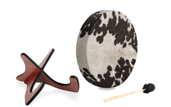 Classic Cantabile HSD-16 Traditionele Sjamanentrommel met Rundervacht 16" Set met Standaard