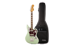 Squier Classic Vibe '70s Jaguar LRL Surf Green Gigbag Set